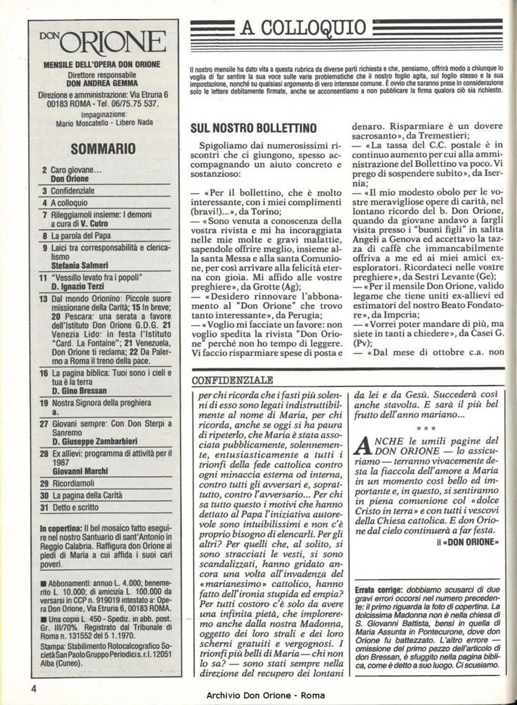 Don Orione, 82, 02, 01-02-1987, pagina 4