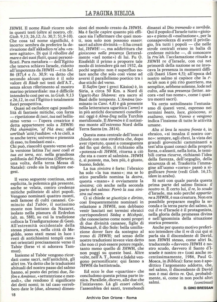 Don Orione, 82, 02, 01-02-1987, pagina 18