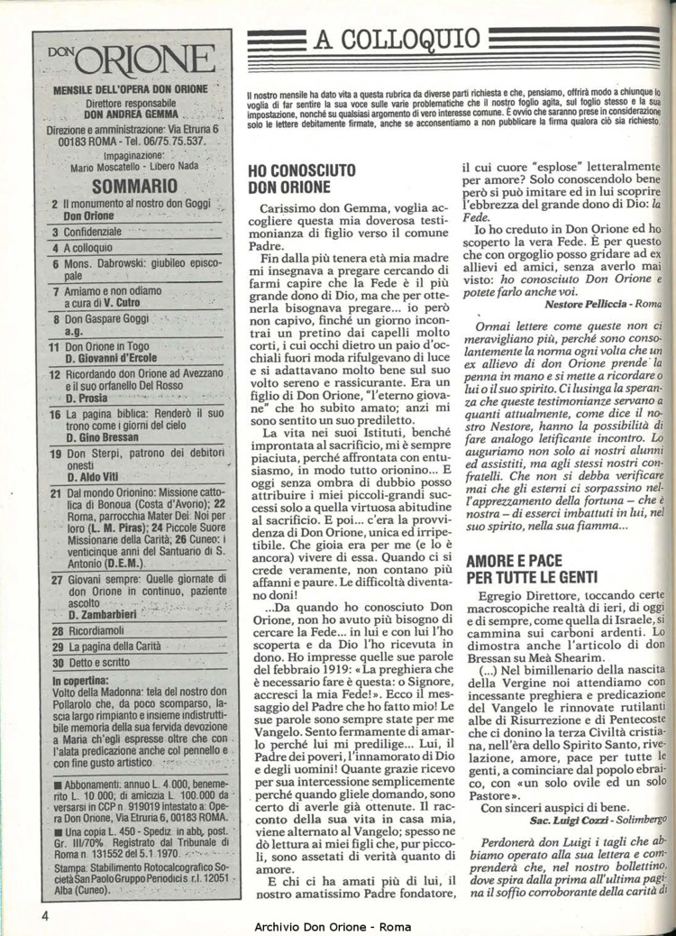 Don Orione, 82, 03, 01-03-1987, pagina 4