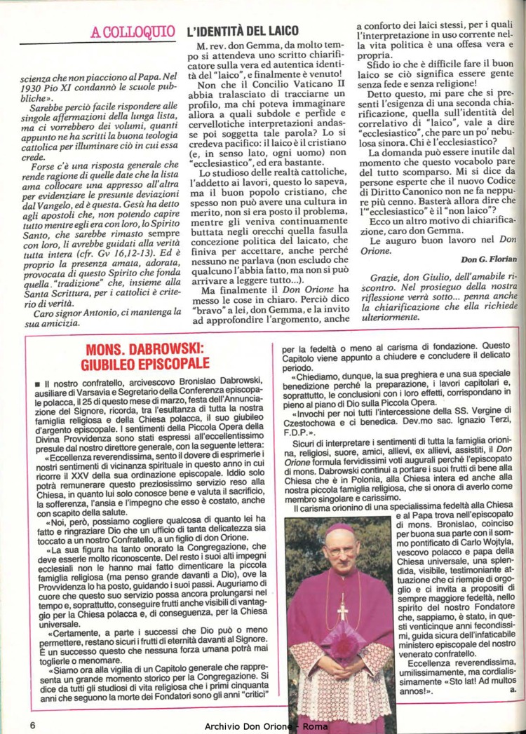Don Orione, 82, 03, 01-03-1987, pagina 6