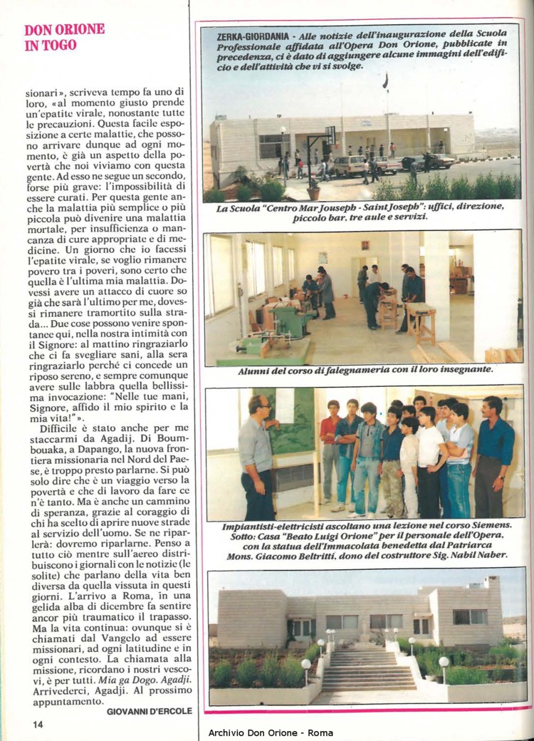 Don Orione, 82, 03, 01-03-1987, pagina 14