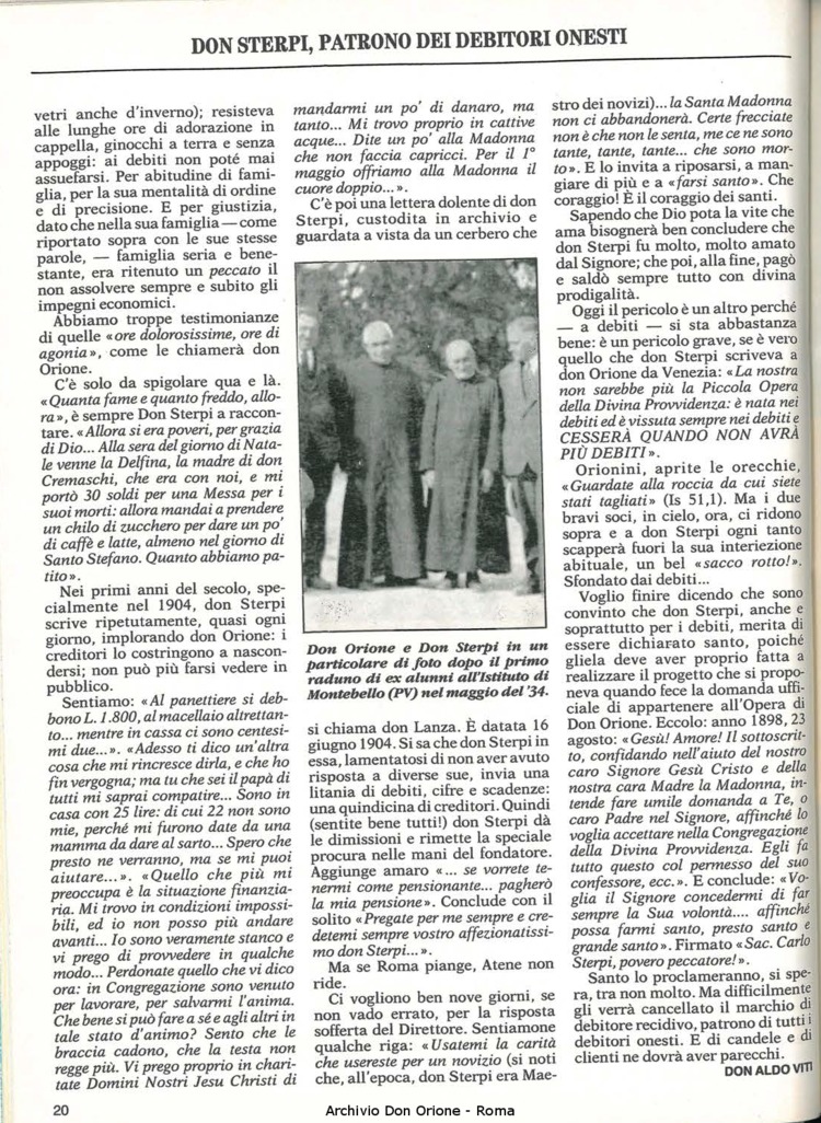 Don Orione, 82, 03, 01-03-1987, pagina 20