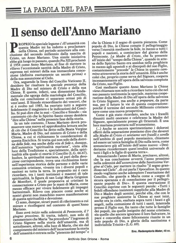 Don Orione, 82, 05, 01-05-1987, pagina 6