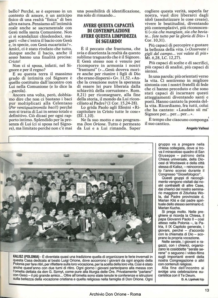 Don Orione, 82, 05, 01-05-1987, pagina 13