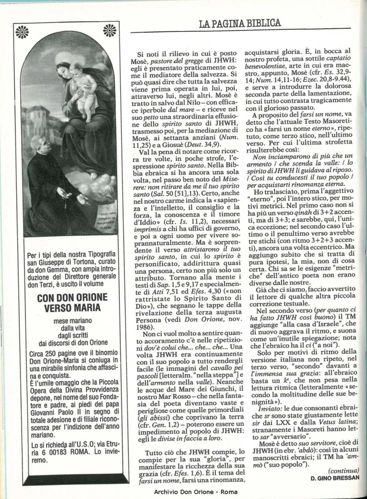 Don Orione, 82, 05, 01-05-1987, pagina 18