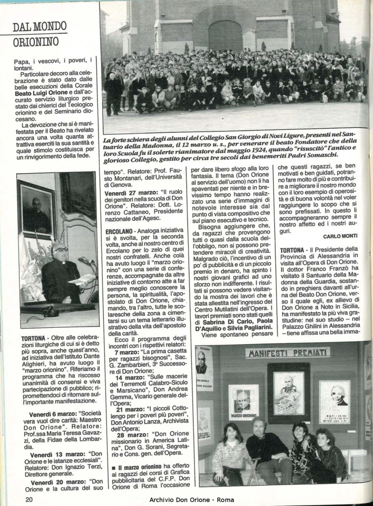 Don Orione, 82, 05, 01-05-1987, pagina 20