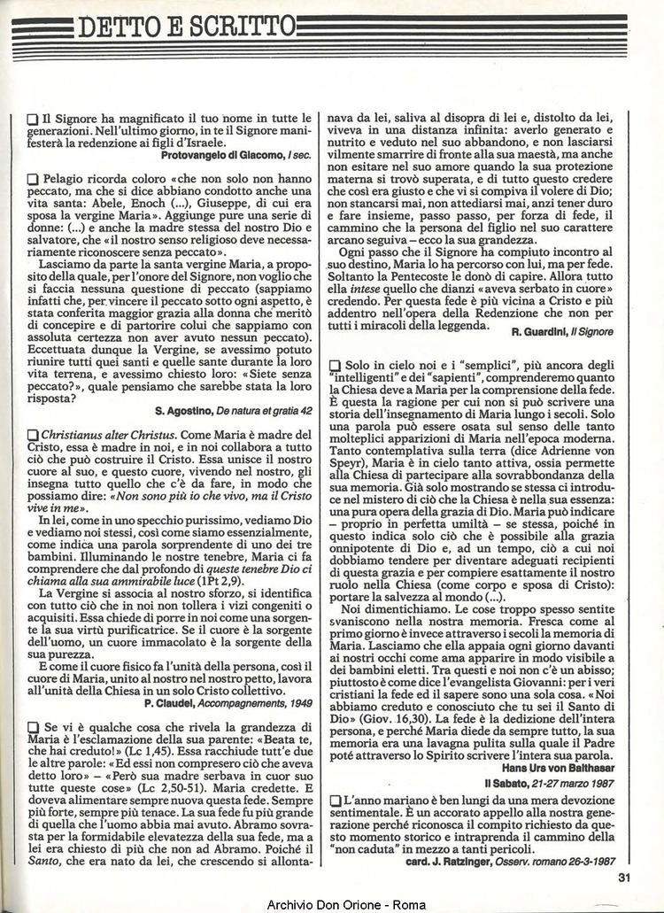 Don Orione, 82, 05, 01-05-1987, pagina 31
