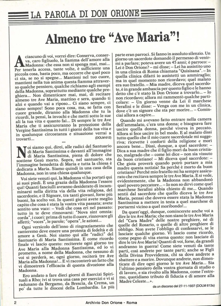 Don Orione, 82, 06, 01-07-1987, pagina 2