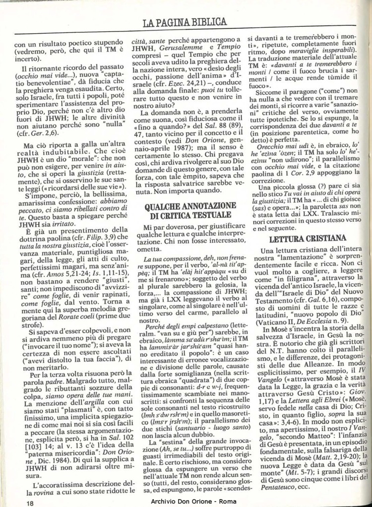 Don Orione, 82, 06, 01-07-1987, pagina 18