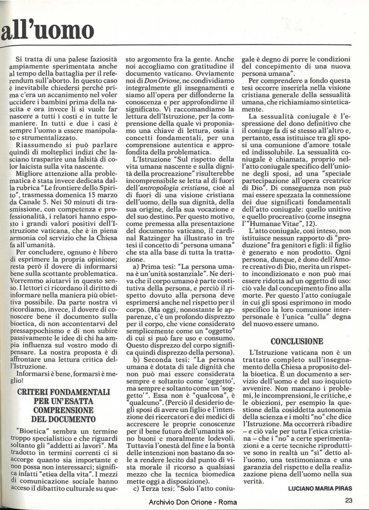 Don Orione, 82, 06, 01-07-1987, pagina 23