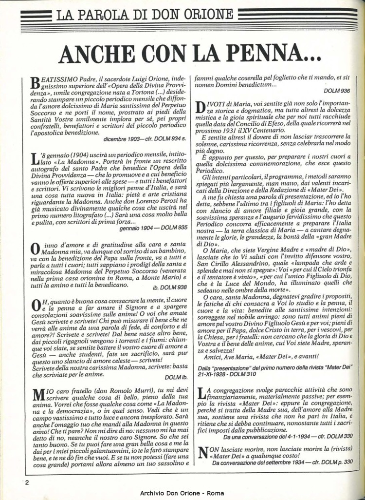 Don Orione, 82, 08, 01-10-1987, pagina 2