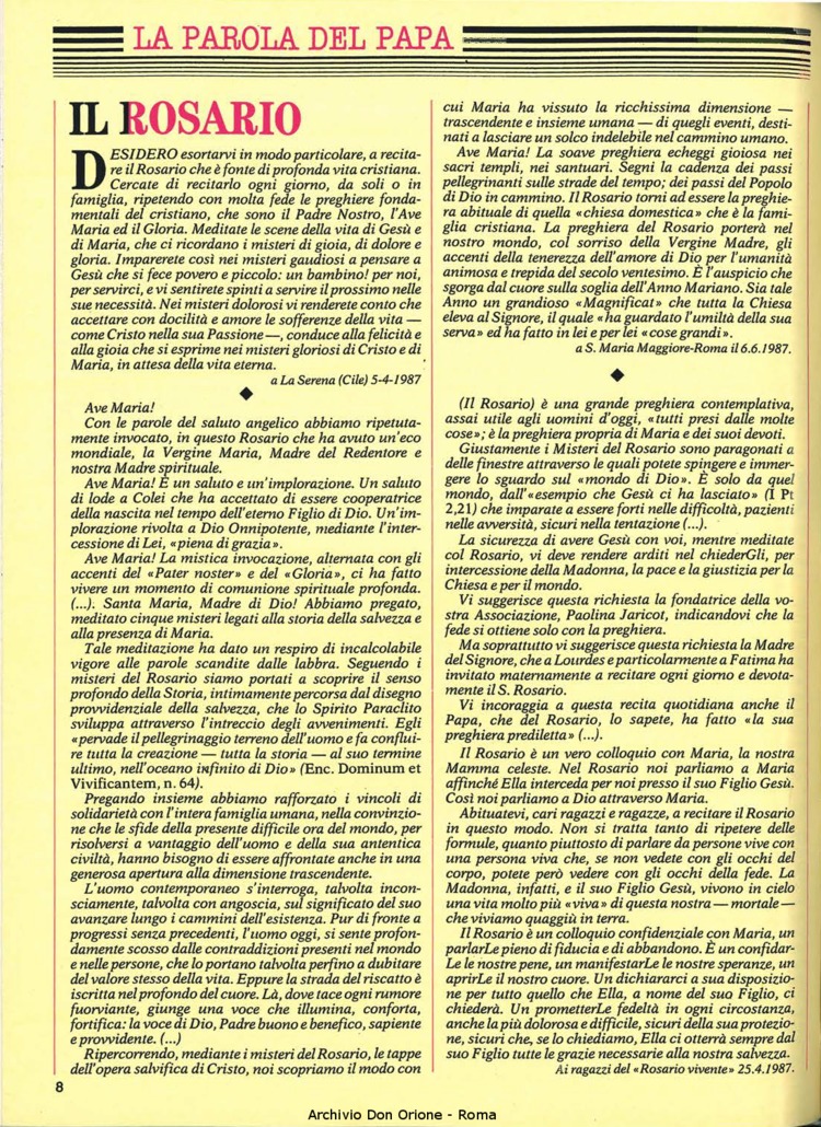 Don Orione, 82, 08, 01-10-1987, pagina 8