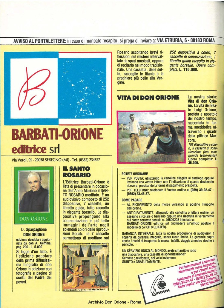 Don Orione, 82, 08, 01-10-1987, pagina 32