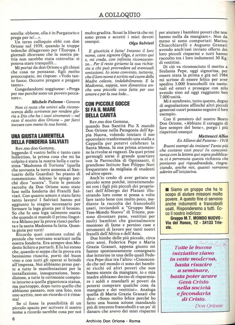 Don Orione, 82, 09, 01-11-1987, pagina 6