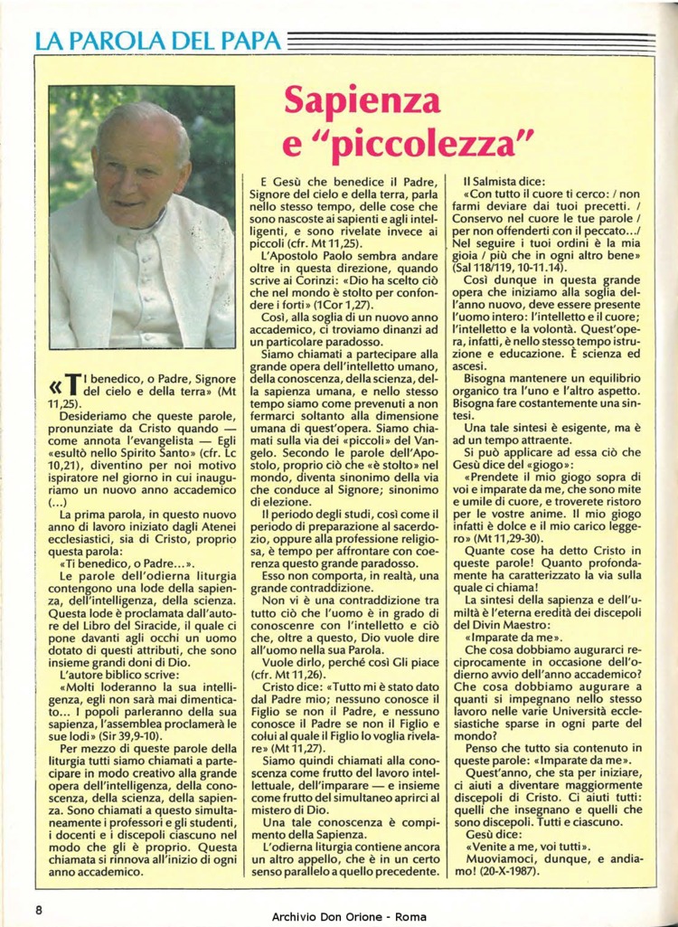 Don Orione, 82, 10, 01-12-1987, pagina 8