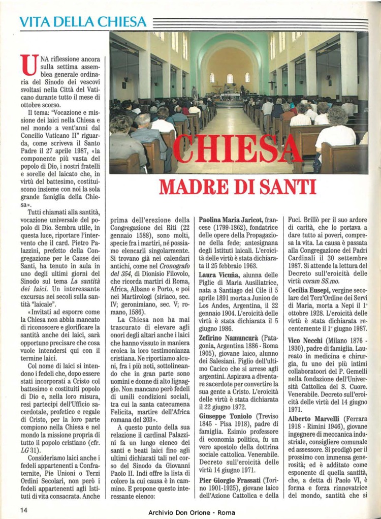 Don Orione, 82, 10, 01-12-1987, pagina 14