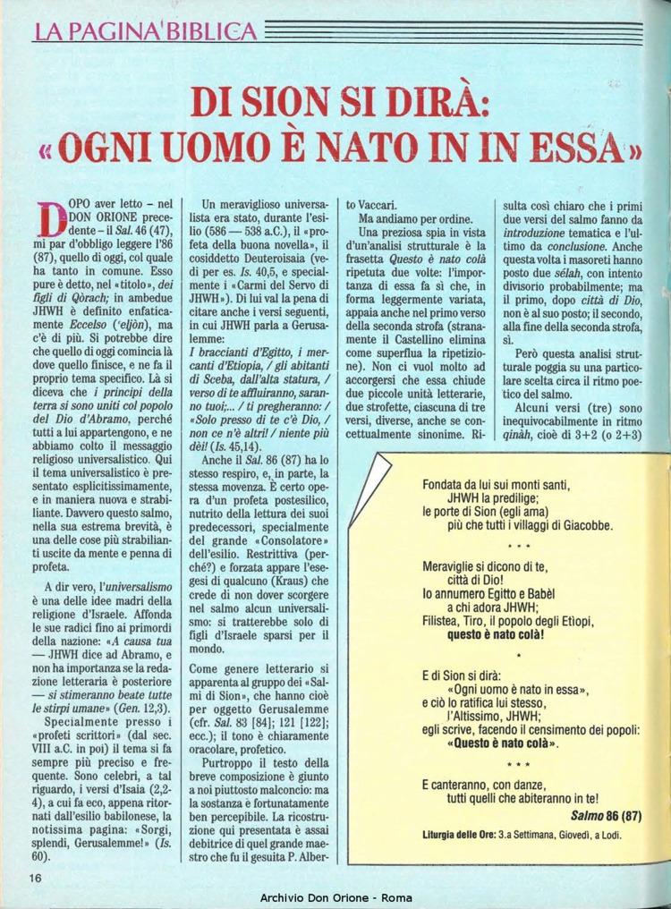 Don Orione, 82, 10, 01-12-1987, pagina 16