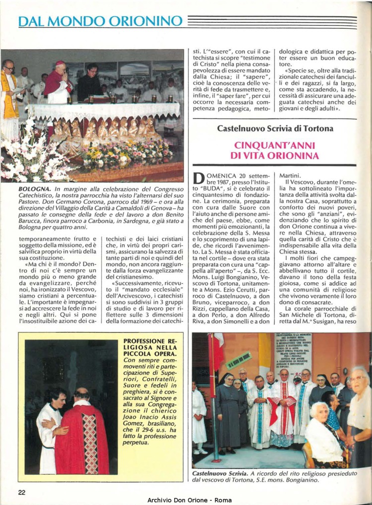Don Orione, 82, 10, 01-12-1987, pagina 22