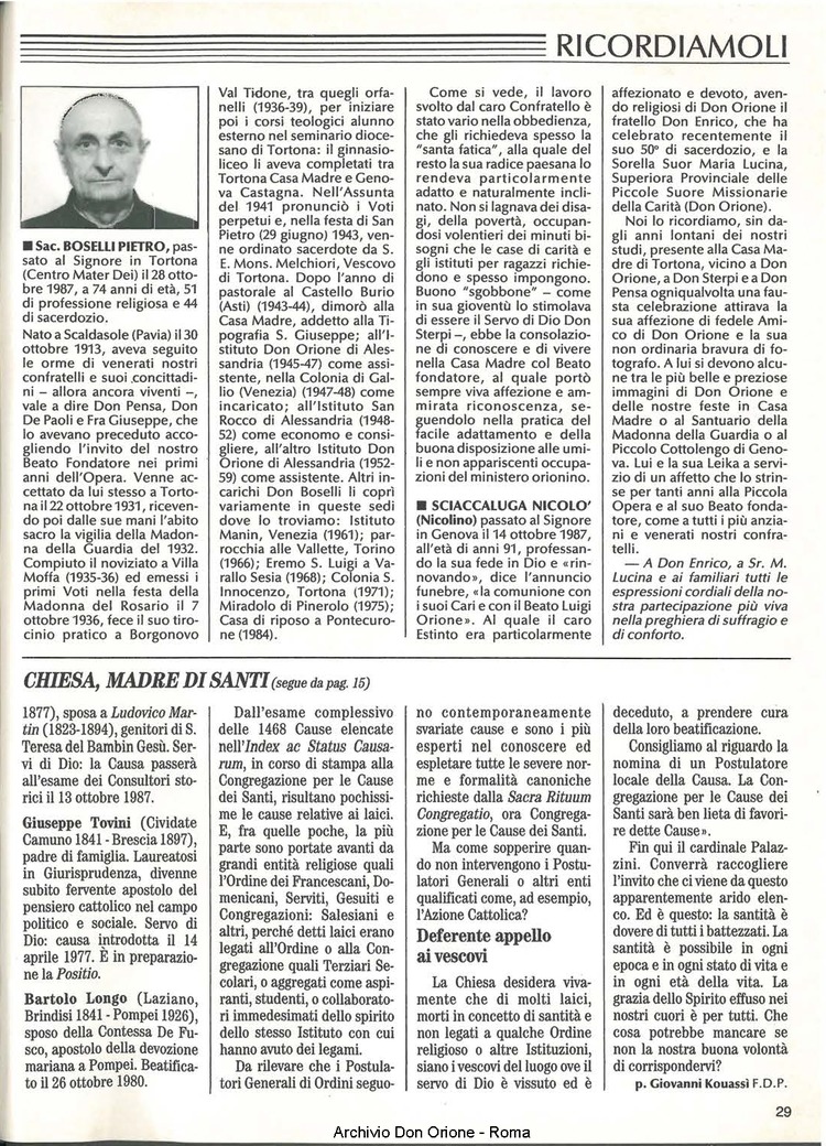 Don Orione, 82, 10, 01-12-1987, pagina 29