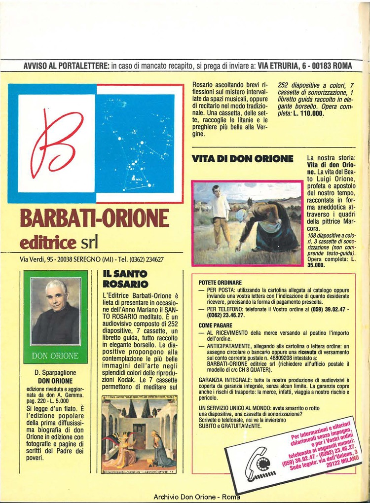 Don Orione, 82, 10, 01-12-1987, pagina 32