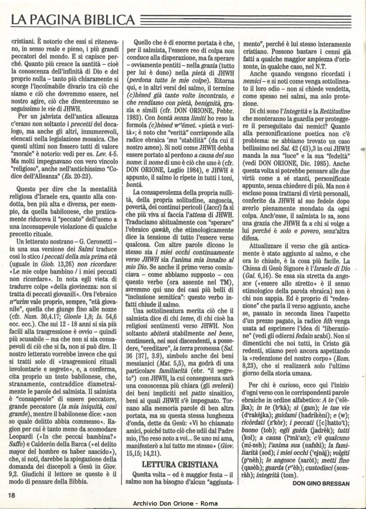 Don Orione, 83, 01, 01-01-1988, pagina 18