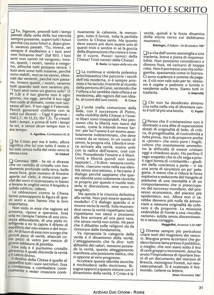 Don Orione, 83, 01, 01-01-1988, pagina 31