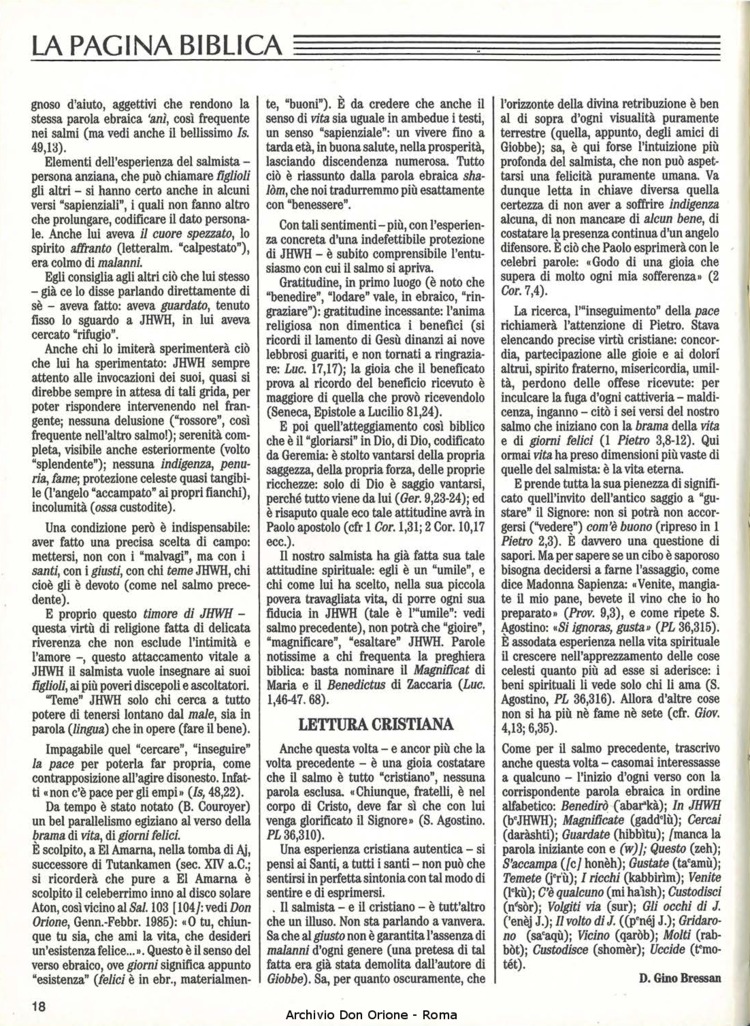 Don Orione, 83, 02, 01-02-1988, pagina 18