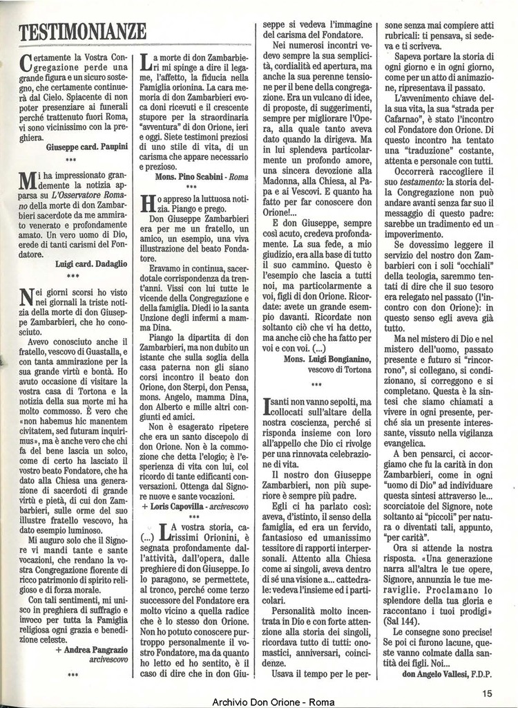 Don Orione, 83, 03, 01-03-1988, pagina 15