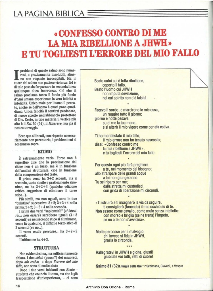 Don Orione, 83, 03, 01-03-1988, pagina 16