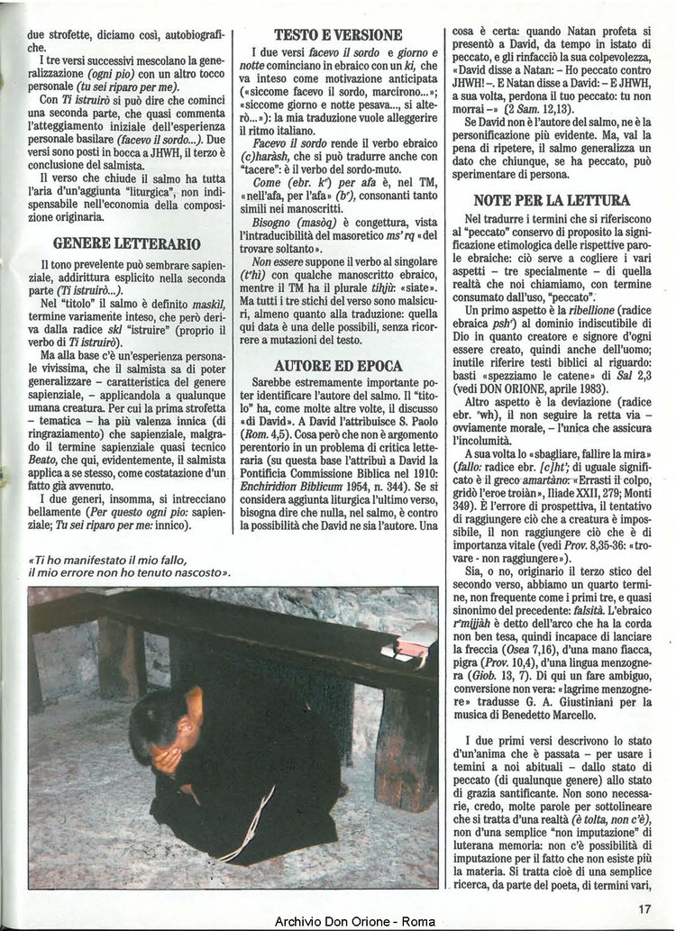 Don Orione, 83, 03, 01-03-1988, pagina 17