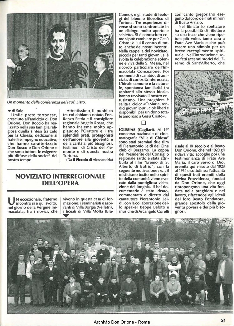 Don Orione, 83, 03, 01-03-1988, pagina 21