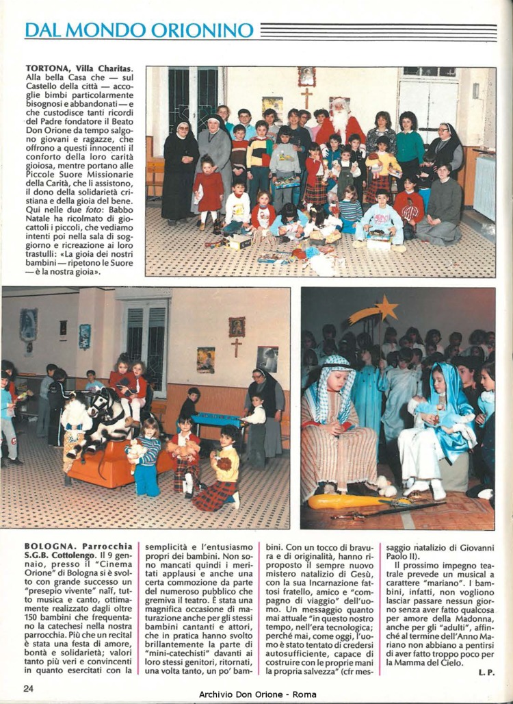 Don Orione, 83, 03, 01-03-1988, pagina 24