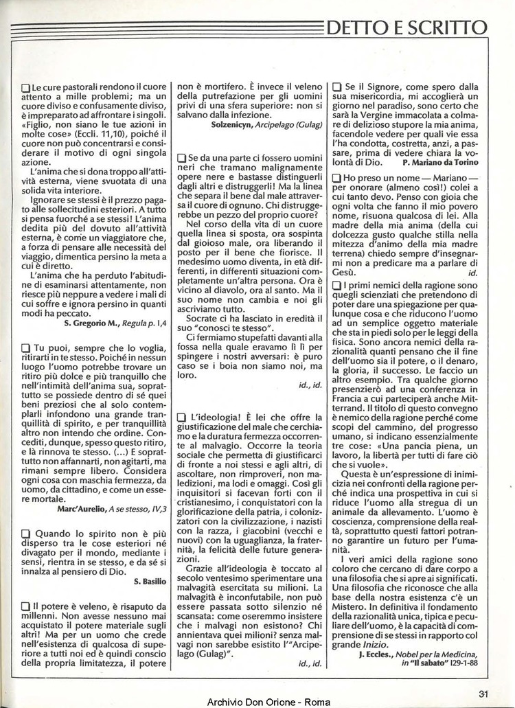 Don Orione, 83, 03, 01-03-1988, pagina 31