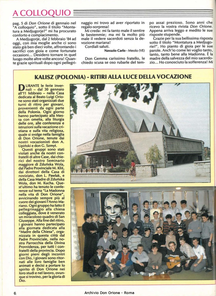 Don Orione, 83, 04, 01-04-1988, pagina 6