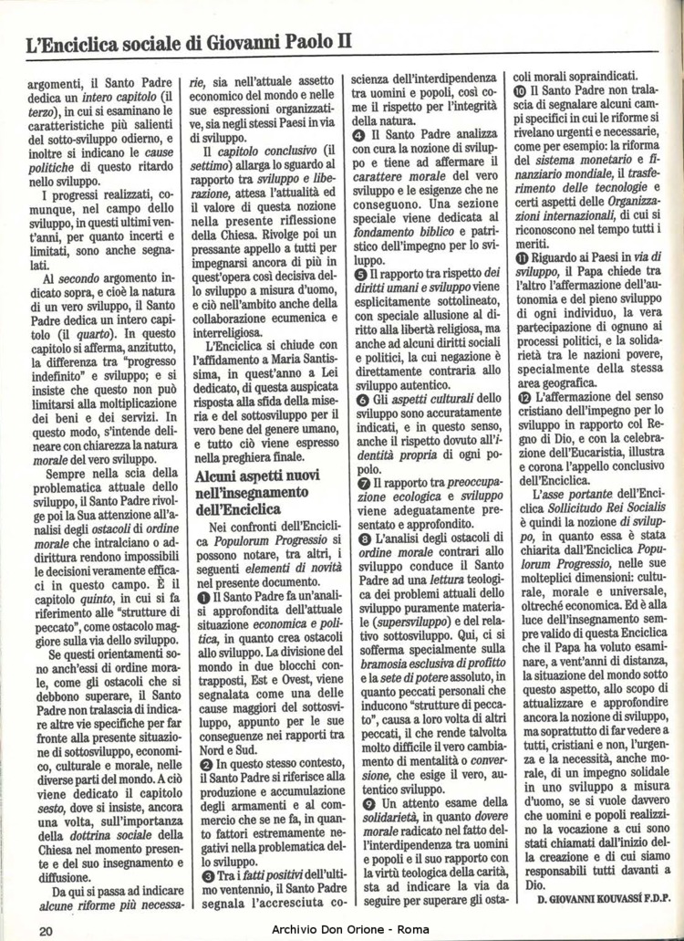 Don Orione, 83, 04, 01-04-1988, pagina 20