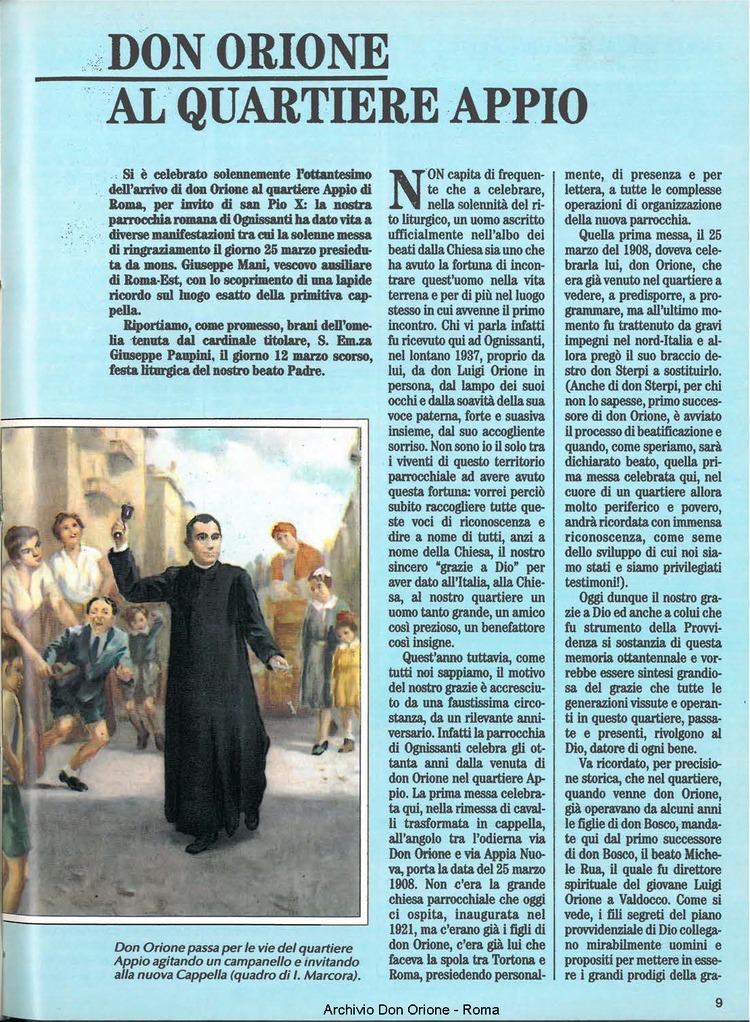 Don Orione, 83, 05, 01-05-1988, pagina 9