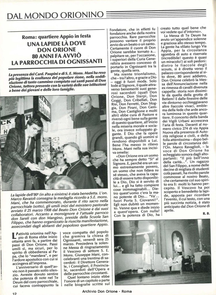 Don Orione, 83, 05, 01-05-1988, pagina 12