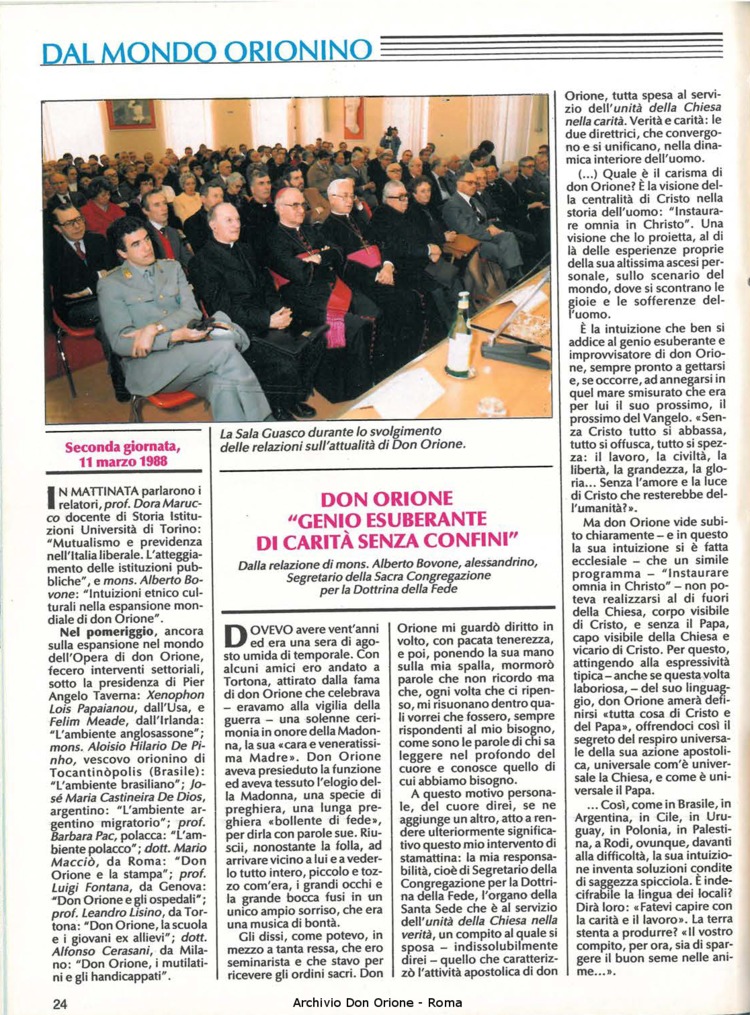 Don Orione, 83, 05, 01-05-1988, pagina 24