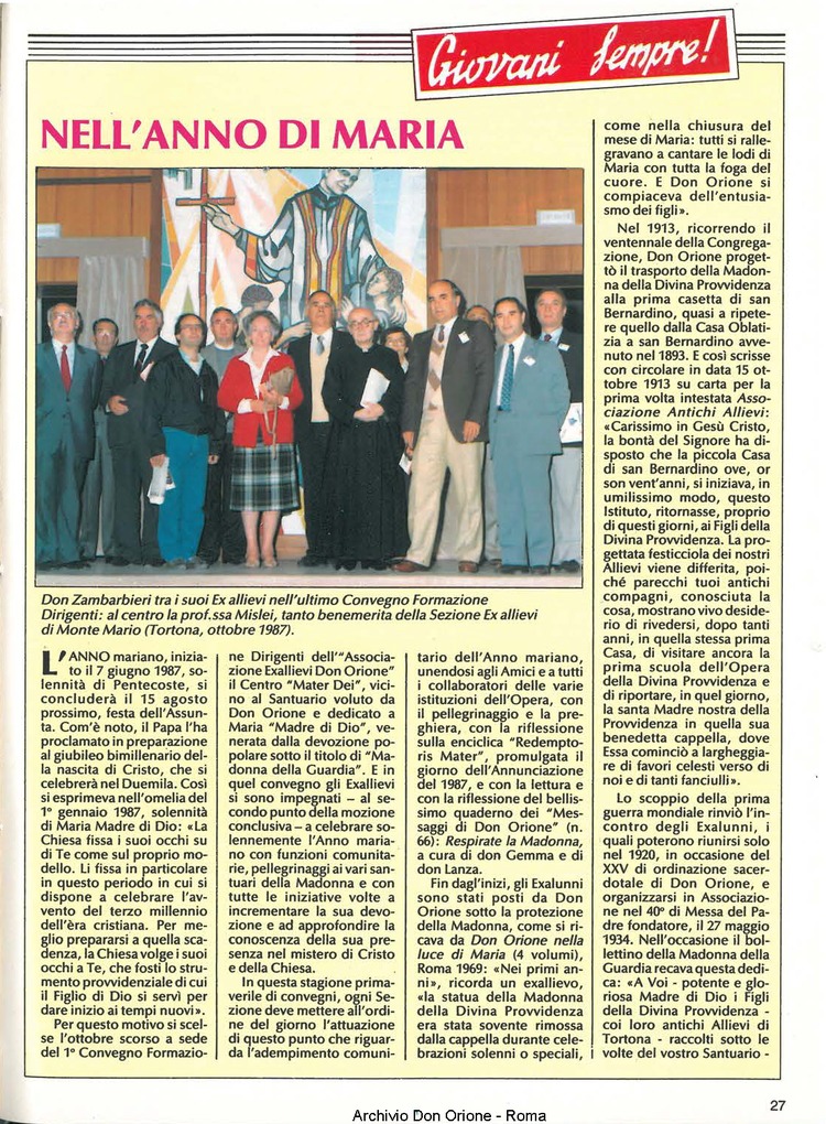 Don Orione, 83, 05, 01-05-1988, pagina 27
