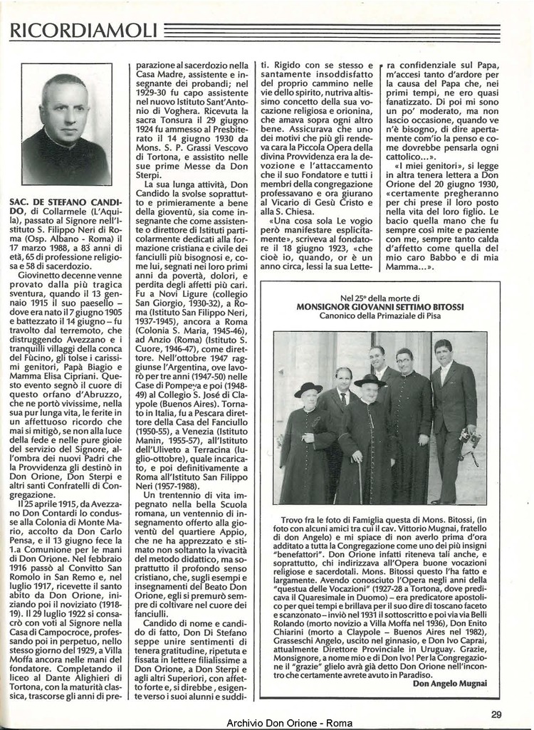 Don Orione, 83, 05, 01-05-1988, pagina 29