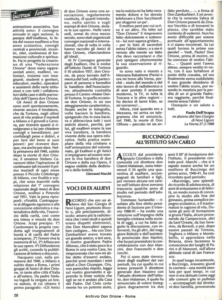 Don Orione, 83, 06, 01-06-1988, pagina 28
