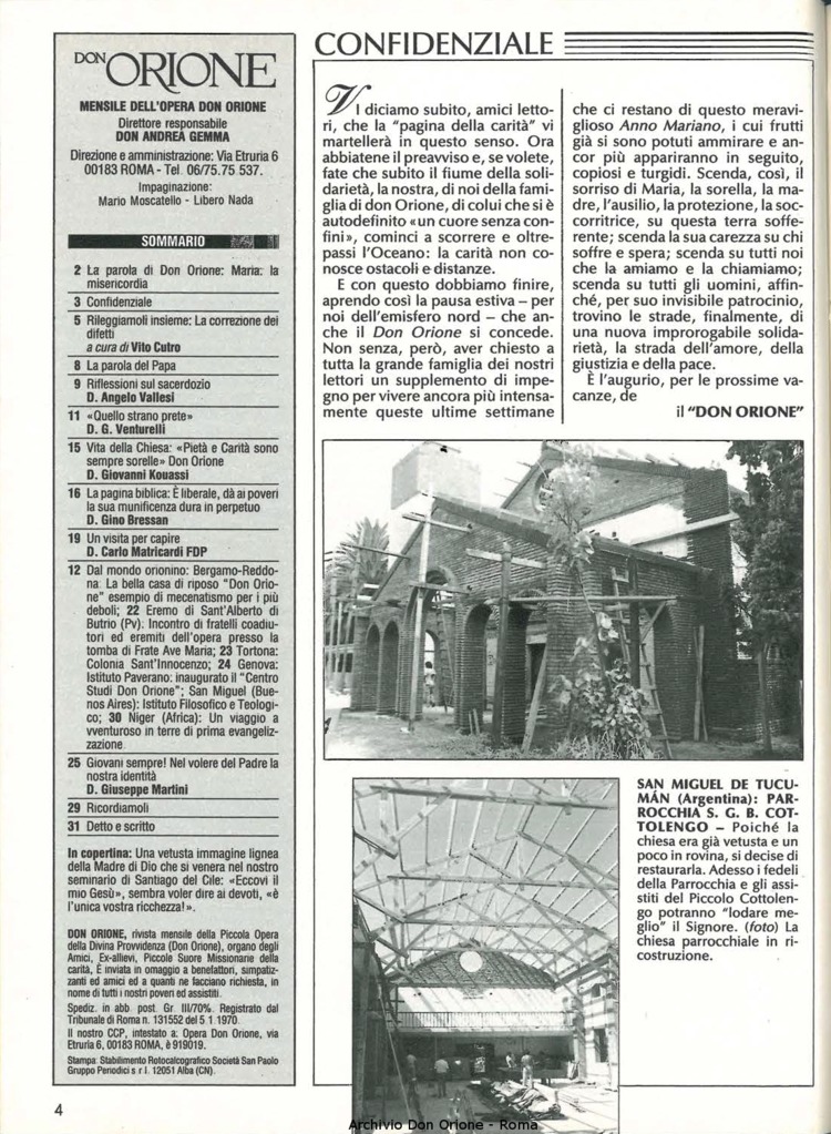 Don Orione, 83, 07, 01-07-1988, pagina 4
