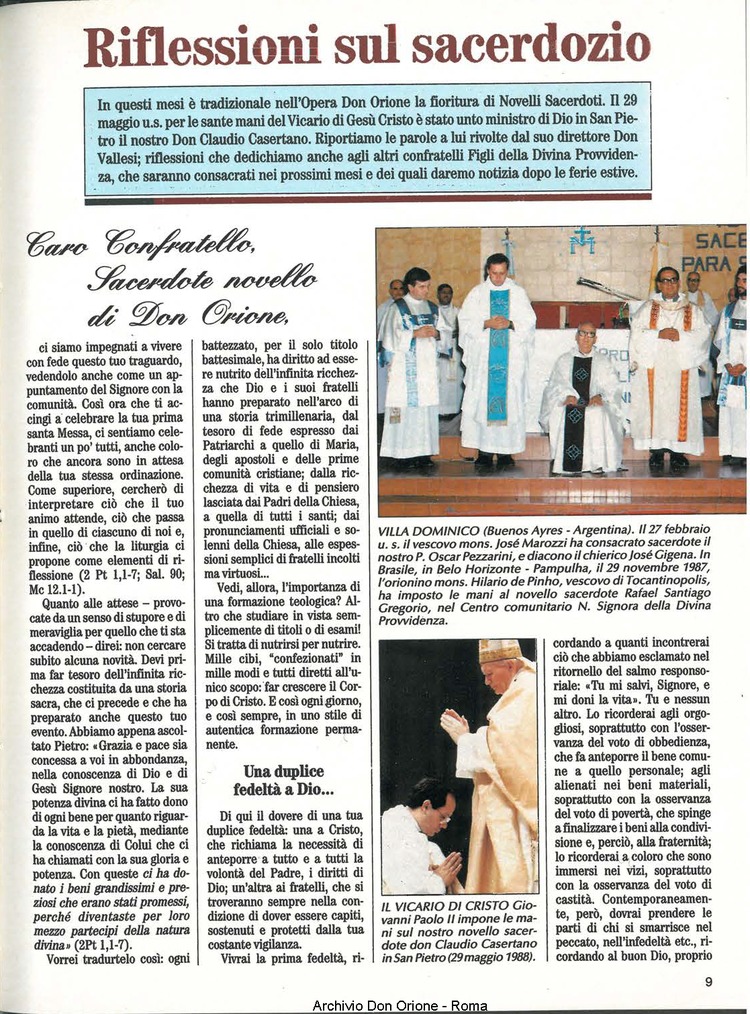 Don Orione, 83, 07, 01-07-1988, pagina 9