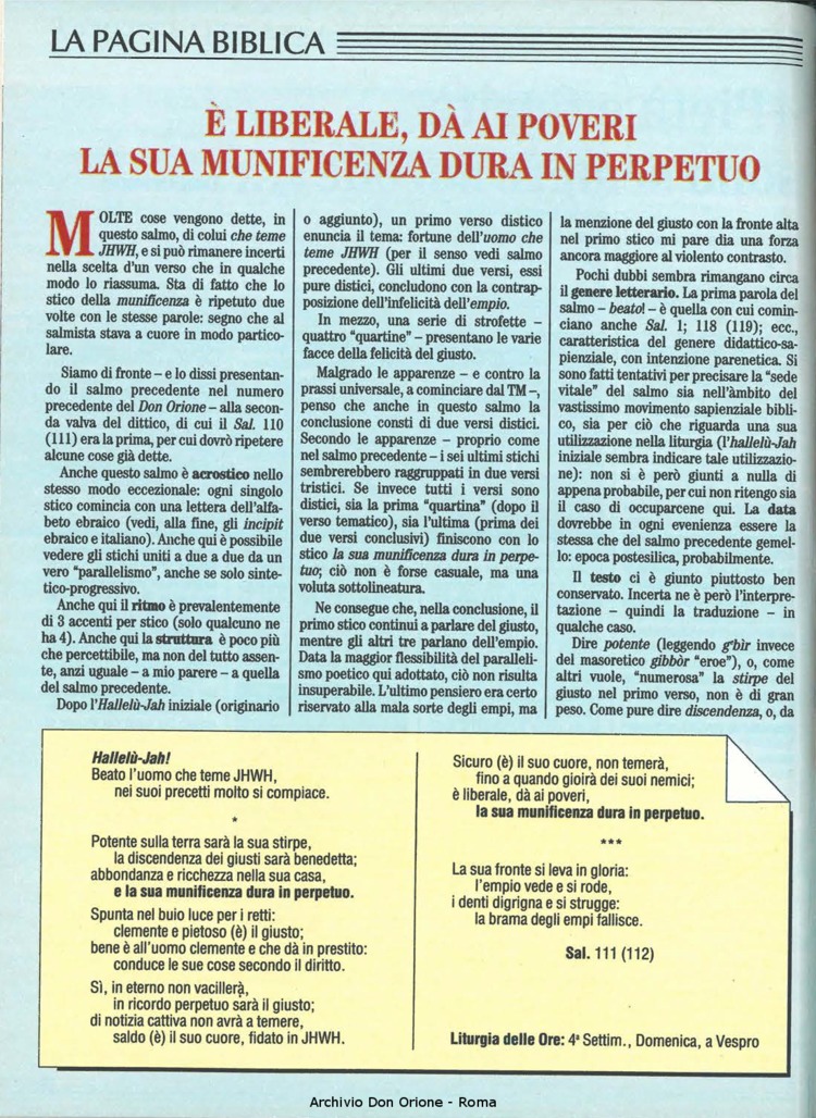 Don Orione, 83, 07, 01-07-1988, pagina 16