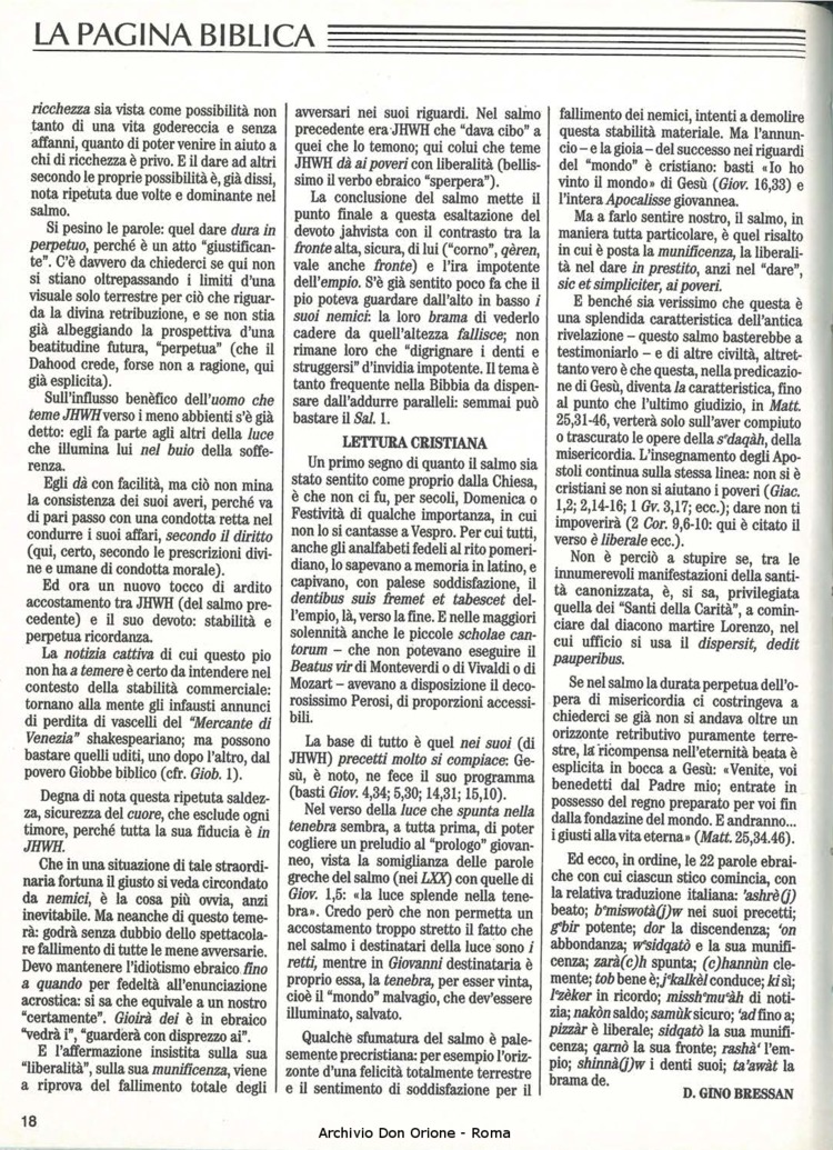 Don Orione, 83, 07, 01-07-1988, pagina 18