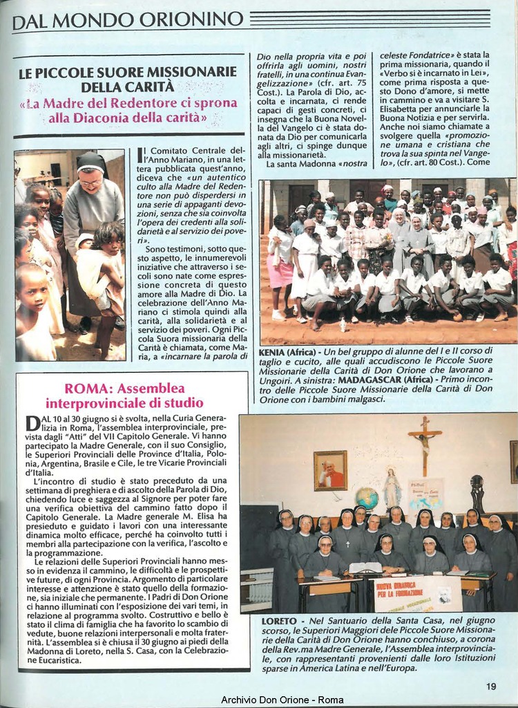Don Orione, 83, 08, 01-10-1988, pagina 19