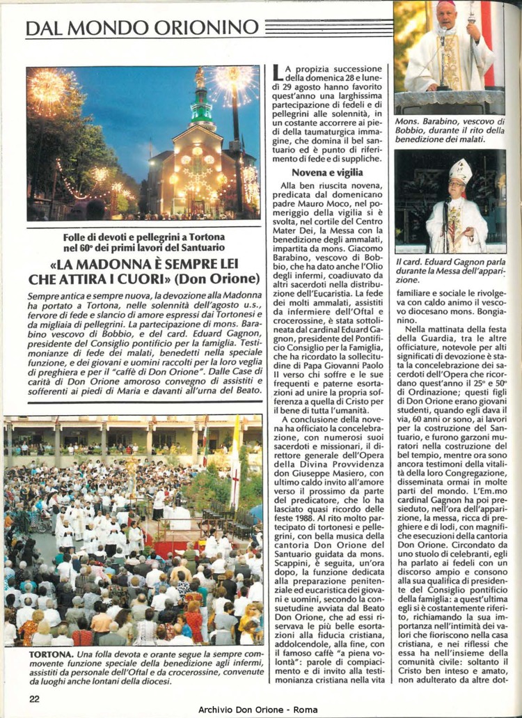 Don Orione, 83, 08, 01-10-1988, pagina 22