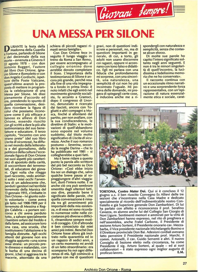 Don Orione, 83, 08, 01-10-1988, pagina 27