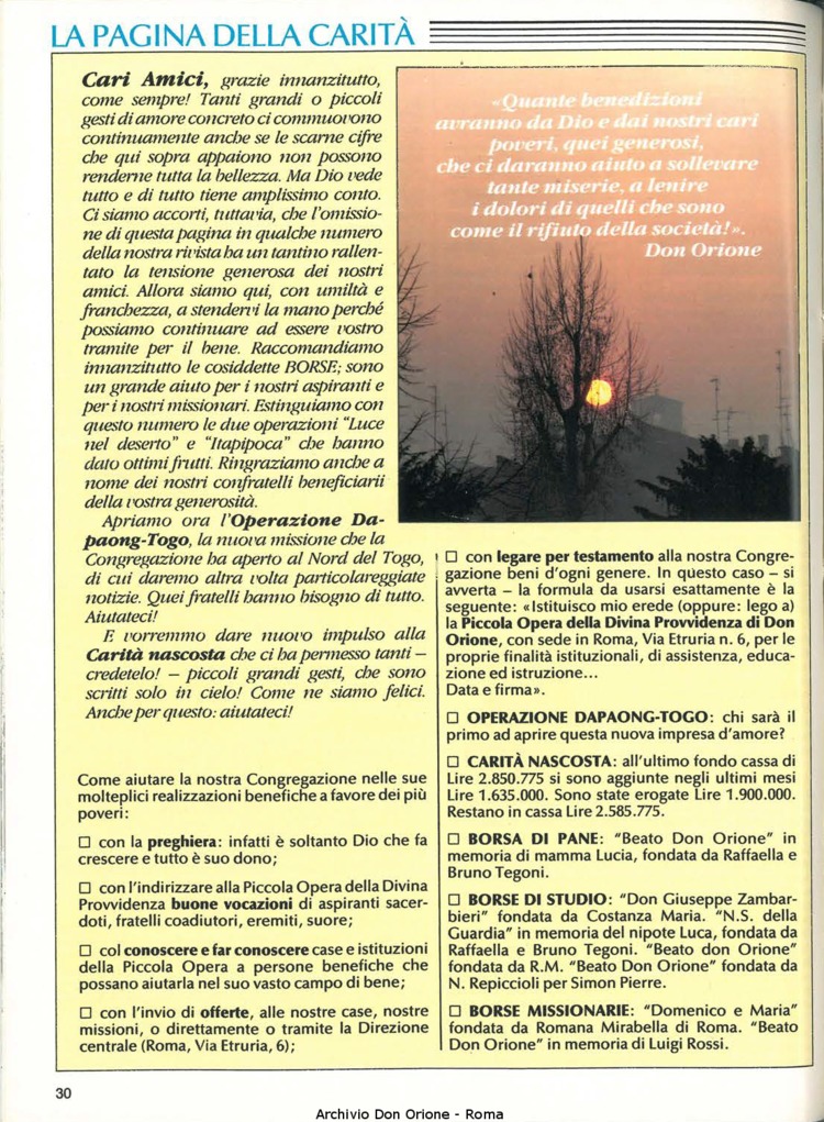 Don Orione, 83, 08, 01-10-1988, pagina 30