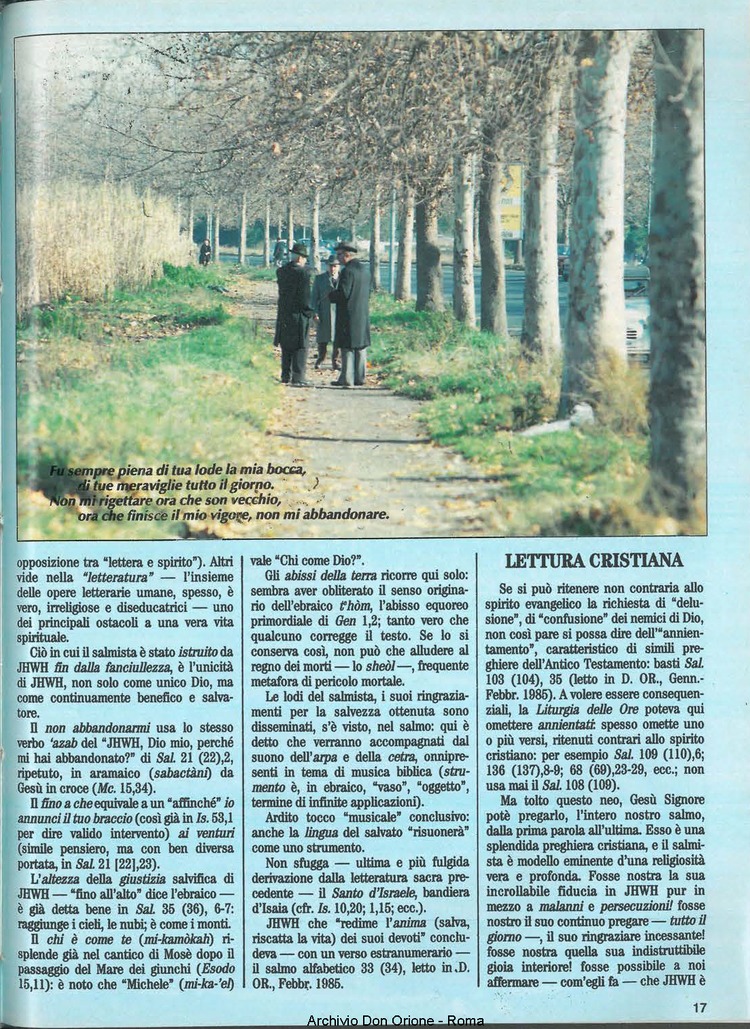 Don Orione, 83, 09, 01-11-1988, pagina 17